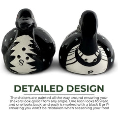 loon bird salt and pepper shakers
