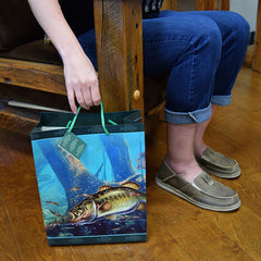 bass fishing medium gift bag