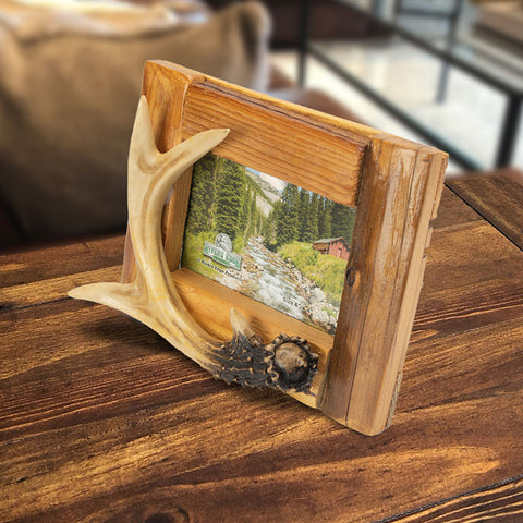 4x6 Antler Picture Frame