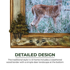 deer 4x6 picture frame