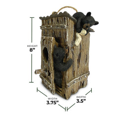 bears in the outhouse birdhouse