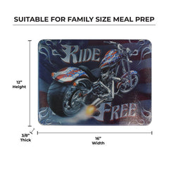 ride free motorcycle glass cutting board