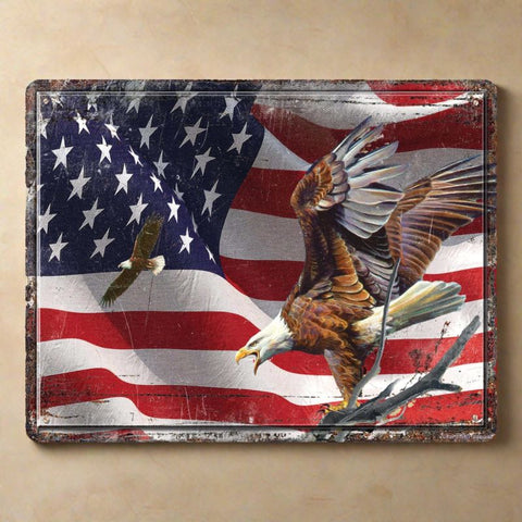 American Flag Cutting Board