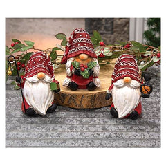 holiday gnome figurines