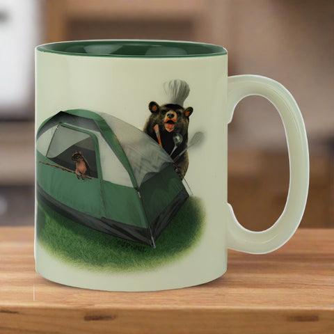 Camping Good Time Ceramic Beverage Mug