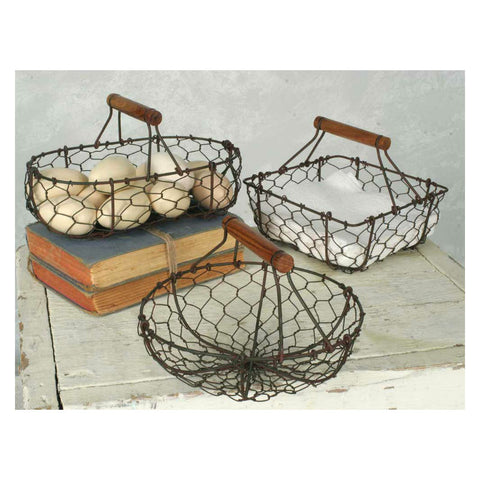 Chicken Wire Baskets