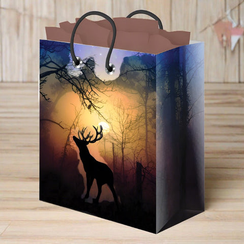 Deer Forest Medium Gift Bag