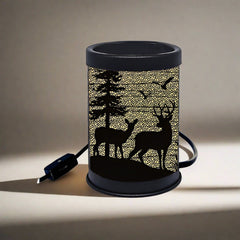 deer silhouette oil and wax warmer