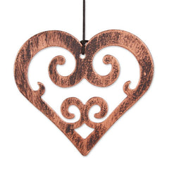 butterfly heart wind chimes