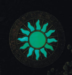 sunburst glowing stepping stone