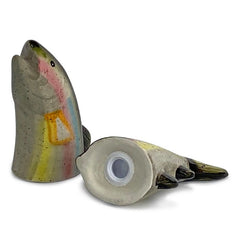 rainbow trout salt and pepper shakers
