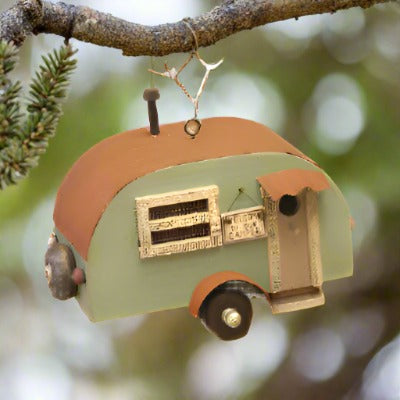 Vintage Camper Bird House