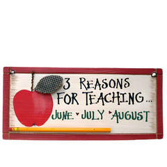 three reasons for teaching plaque