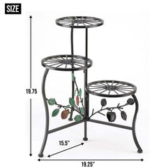 country apple plant stand