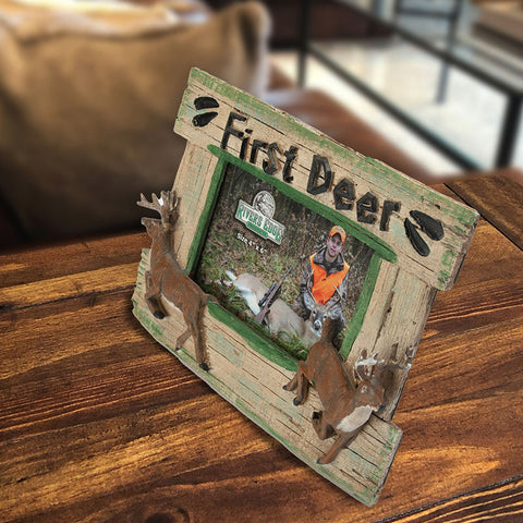 First Deer Hunting 4x6 Photo Frame