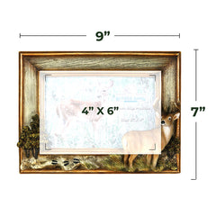 deer 4x6 picture frame