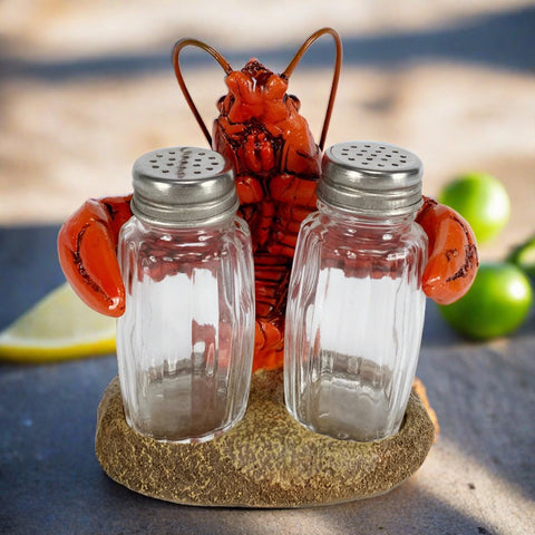 Crawfish Salt & Pepper Shakers Set