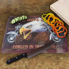 america's finest motorcycle glass cutting board