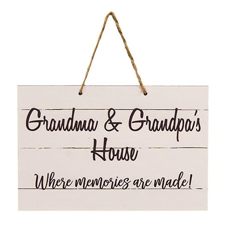grandma and grandpas house sign