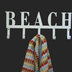 beach metal wall hooks