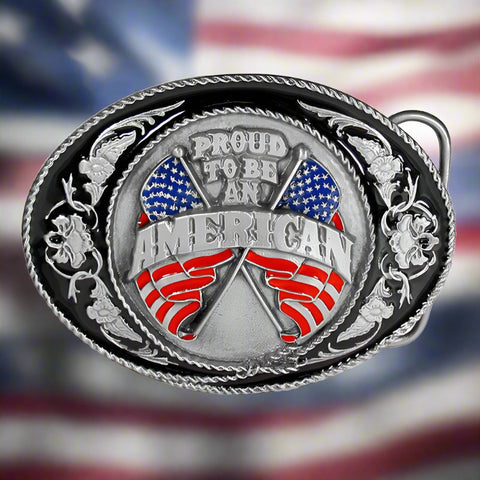 Proud To Be An American Belt Buckle