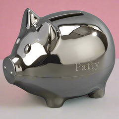 small polished piggy bank