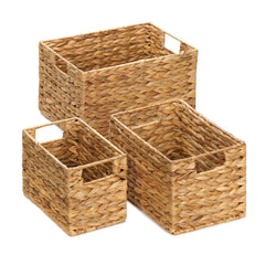 woven straw nesting baskets