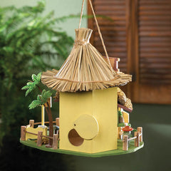 tiki hut bird house