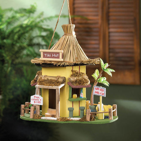 Tiki Hut Bird House