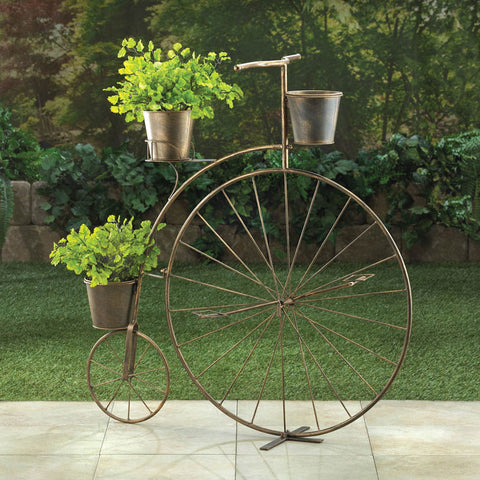 Penny Farthing Bicycle Plant Stand