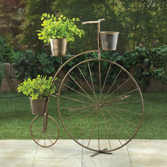 penny farthing bicycle plant stand