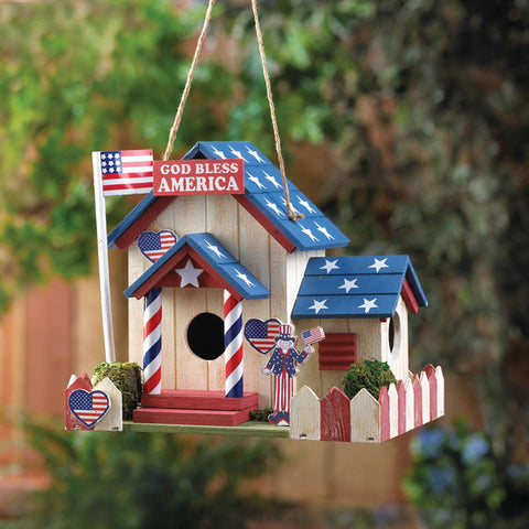 Patriotic Bird House