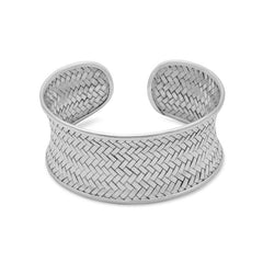 woven cuff bracelet