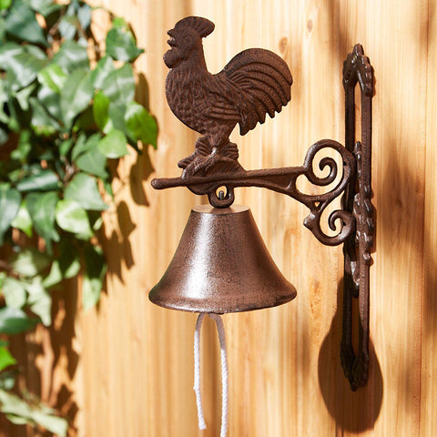 Rooster Cast Iron Dinner Bell