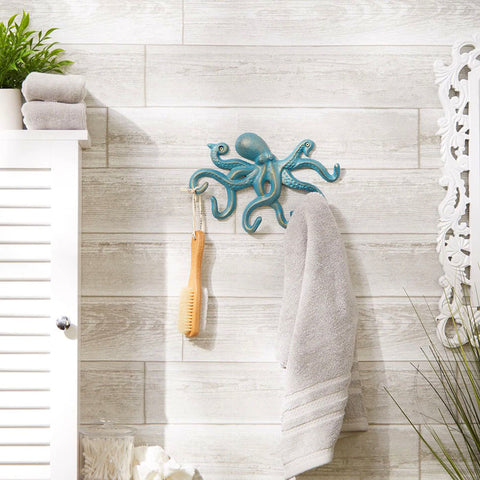 Octopus Cast Iron Wall Hooks