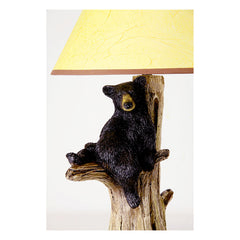 black bear table lamp