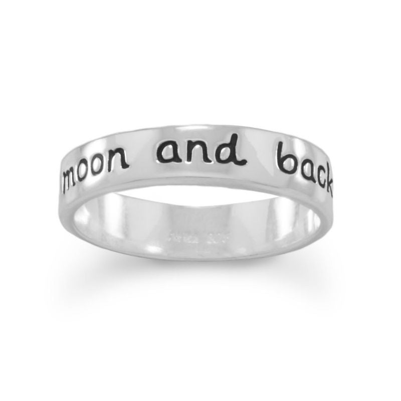 Love You To The Moon And Back Ring 83695 – Baubles-N-Bling