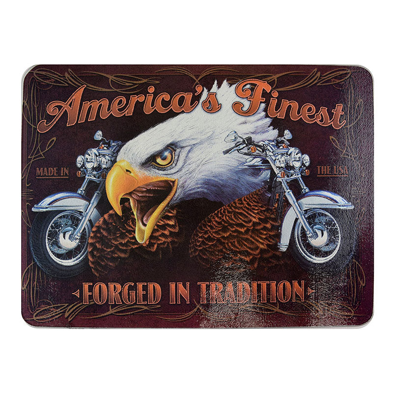 america's finest motorcycle glass cutting board