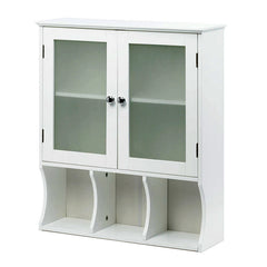 aspen white wall cabinet