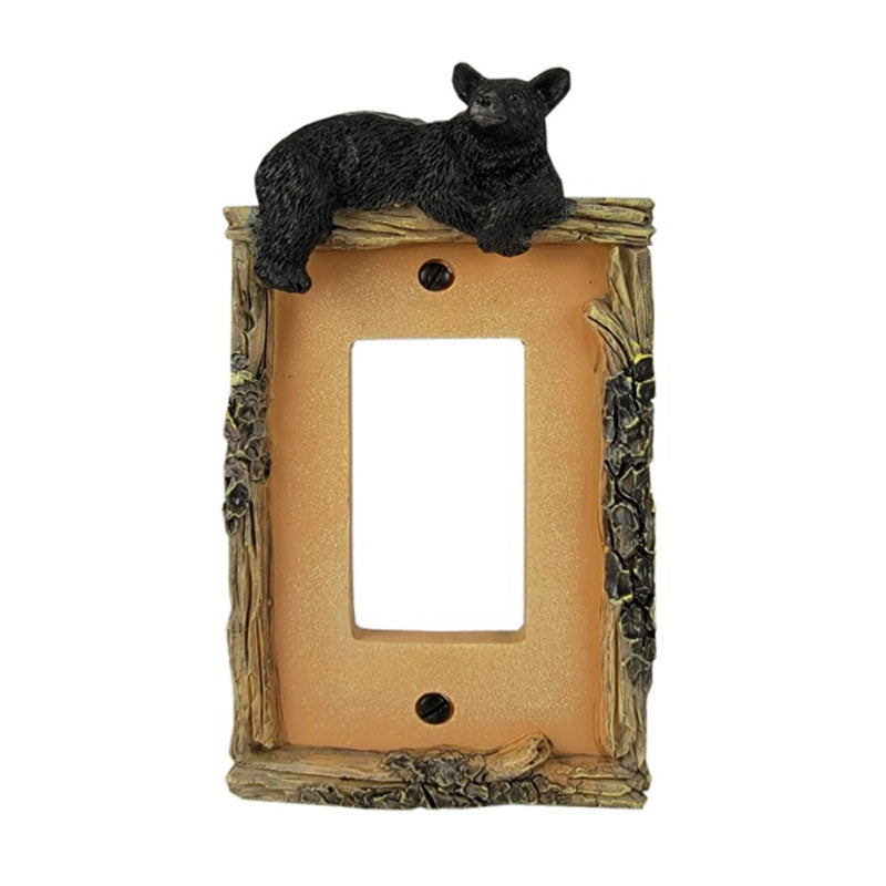 bears rocker style light switch covers single 2156