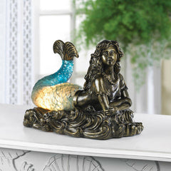 beauty of the sea mermaid lamp