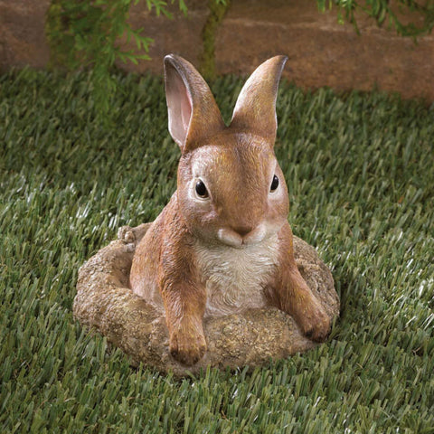 Curious Bunny Garden Decor