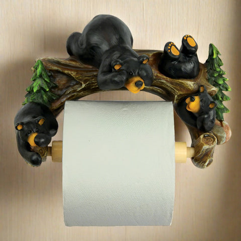 Cute Bears Toilet Paper Holder