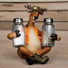 deer hunter salt and pepper shakers