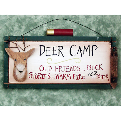Deer Hunting Camp Signs