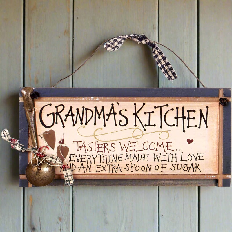 Grandma's Kitchen Sign, Gift for Grandma, Kitchen Signs