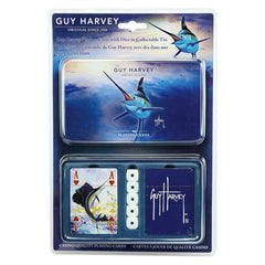 guy harvey fishing playing cards with collectors tin