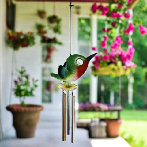 Hummingbird LED Windchimes