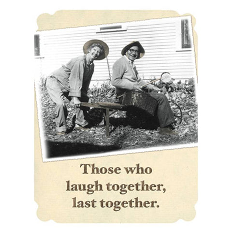 Leanin' Tree Crackin' Each Other Up Anniversary Card