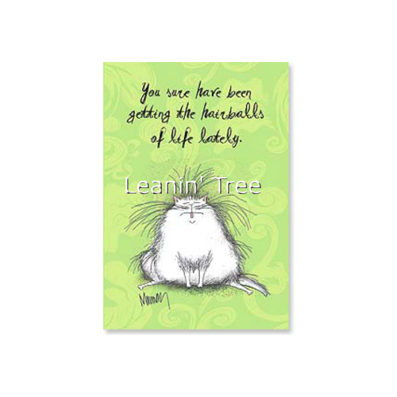 leanin' tree hang in there encouragement card